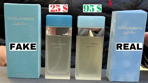 real vs fake dolce & gabbana light blue|is a dolce and gabbana real.